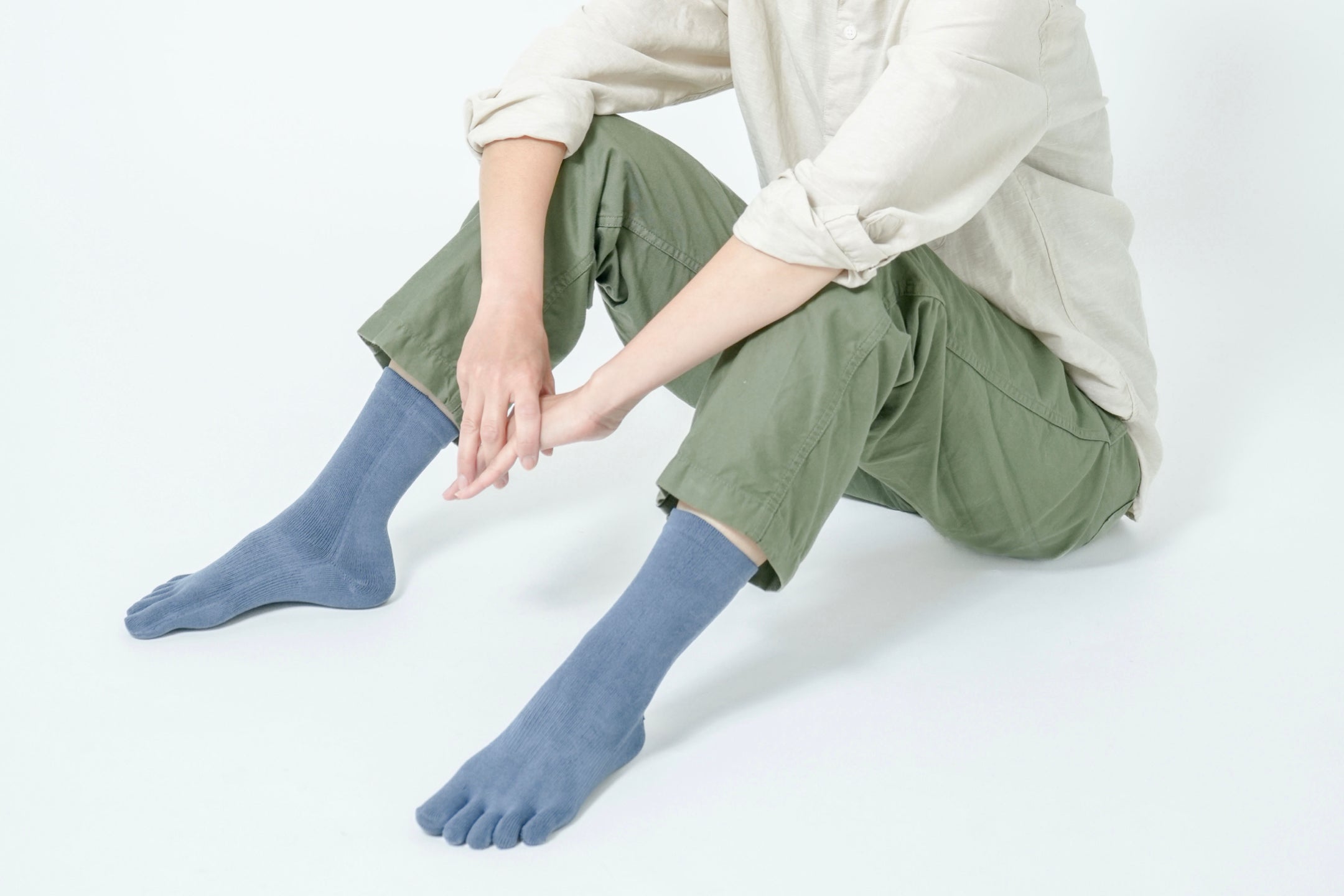 ｜限定500足｜YOSHIRO SOCKS【MAX】｜プラチナグレー